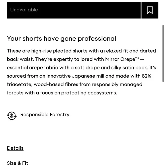 Babaton Pleated Mini Short in Deep Taupe - Picture 4 of 13